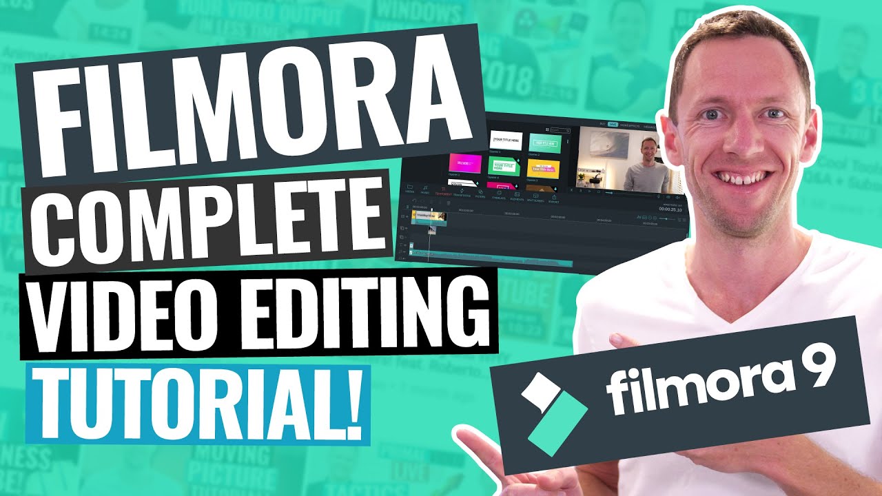 Wondershare Filmora - QUICK START Video Editing Tutorial!