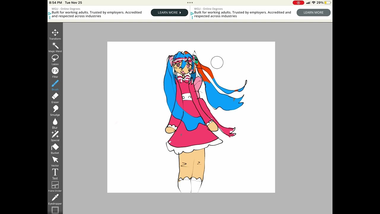 retry now miku invert drawing 