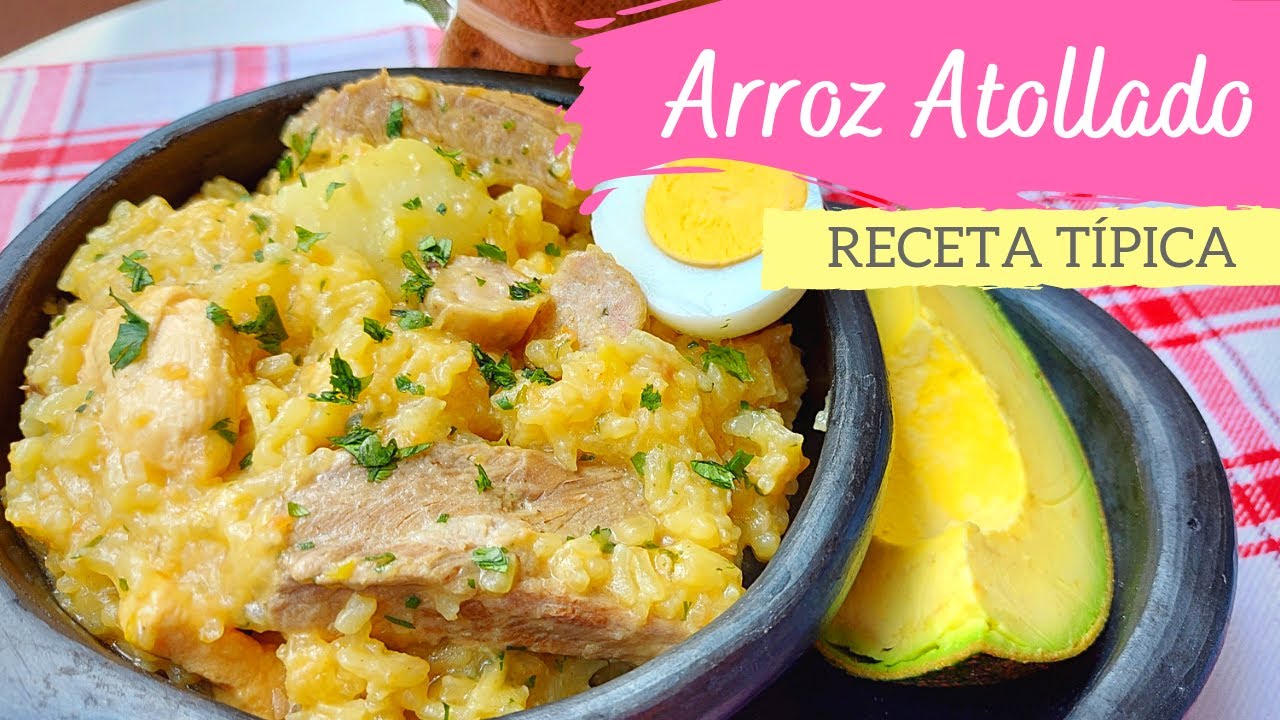 ARROZ ATOLLADO Receta típica Colombiana 🍲🤤