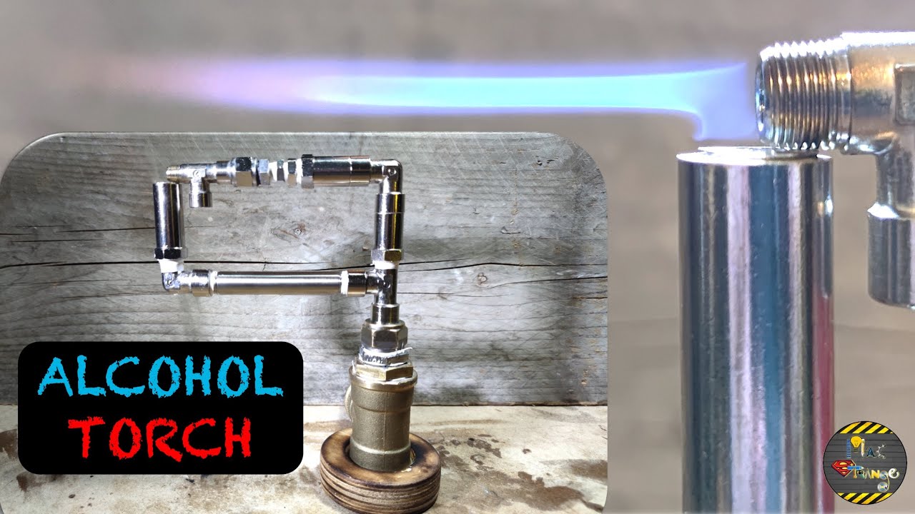 Cannello ad alcool turbo regolabile basato su una invenzione del 1920 - Attrezzi fai da te