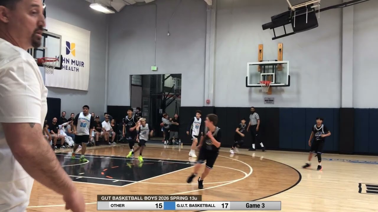 G.U.T. BASKETBALL FALL 2026 BOYS 13u  GAME 3