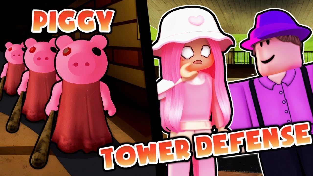 MiniToon & Moon Try Piggy Tower Defense...