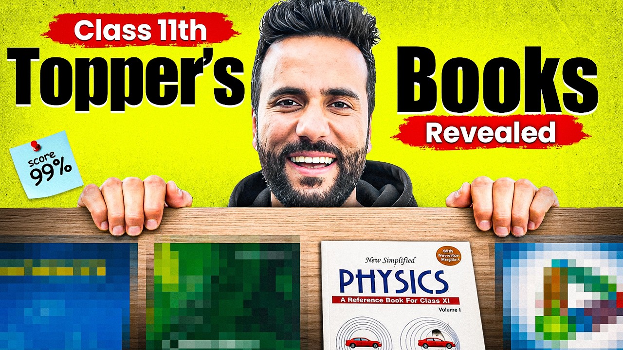 Best Books For Class 11th Students To Become TOPPER!