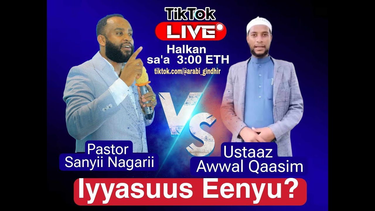 Iyyasuus Eennu ? Ustaaz Awel Kesim Fii H/W Sanyii Nagarii Tiktok live @arabi_gindhir