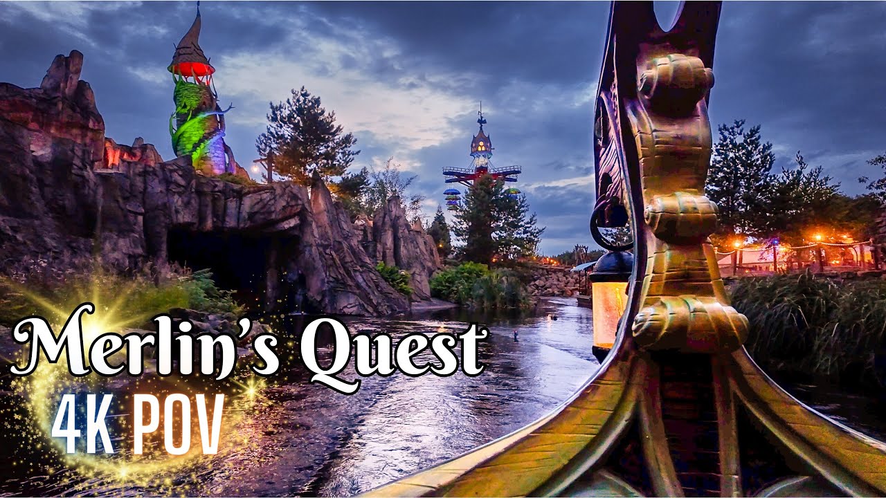 🧙🏼‍♂️ Merlin's Quest Night 4K POV featuring Morgana LIVE | TOVERLAND 2024