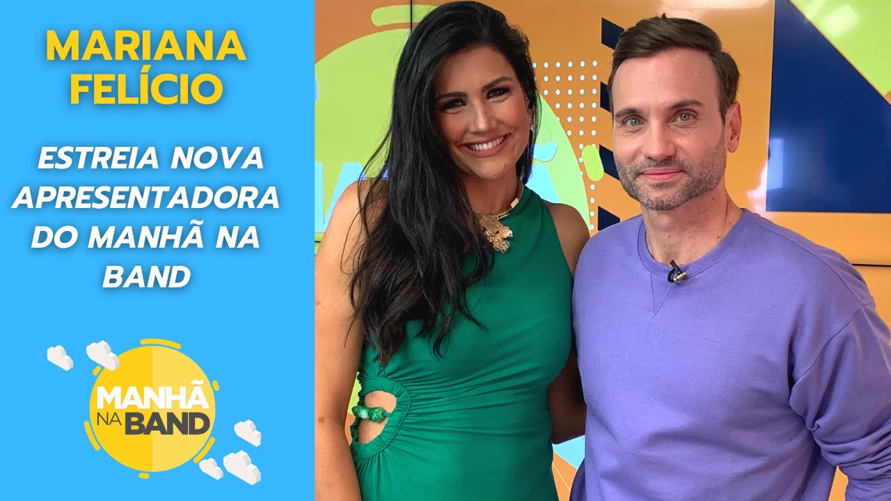 Mariana Fel&iacute;cio fala sobre sua trajet&oacute;ria de vida e estreia na apresenta&ccedil;&atilde;o do MANH&Atilde; NA BAND