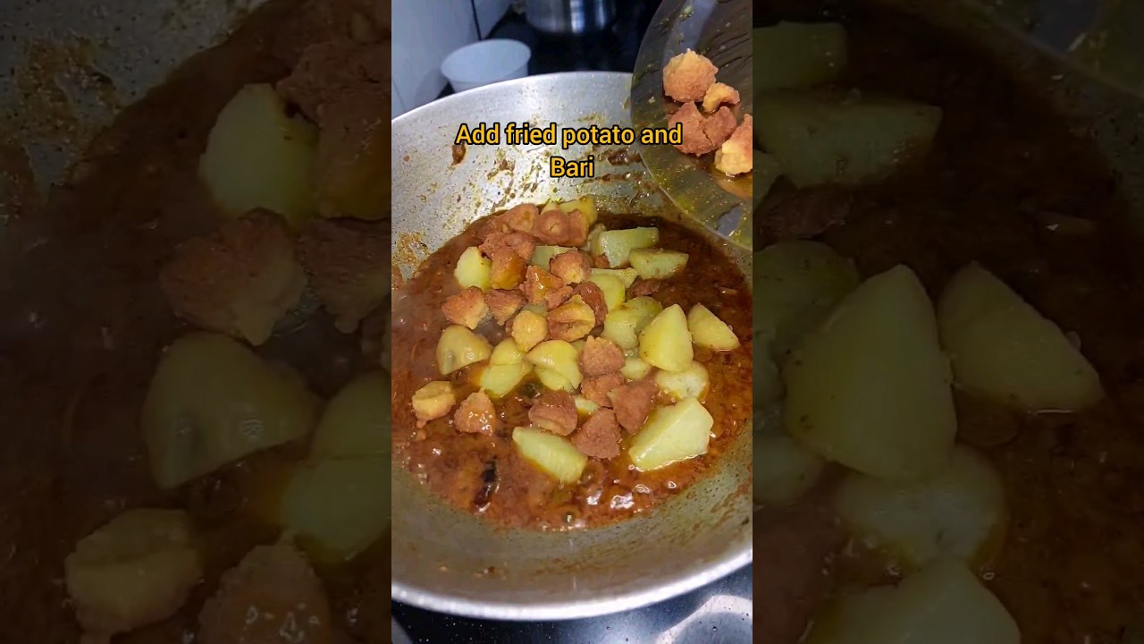 Aloo adauri ki Sabji | Adauri Ki Sabji Kaise Banaye | बिहार फेमस | Aalu Badi Recipe #shorts #viral