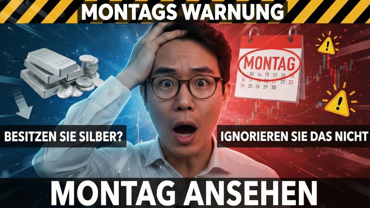 Wenn du Silber besitzt, ignoriere nicht, was am Montag passieren könnte!