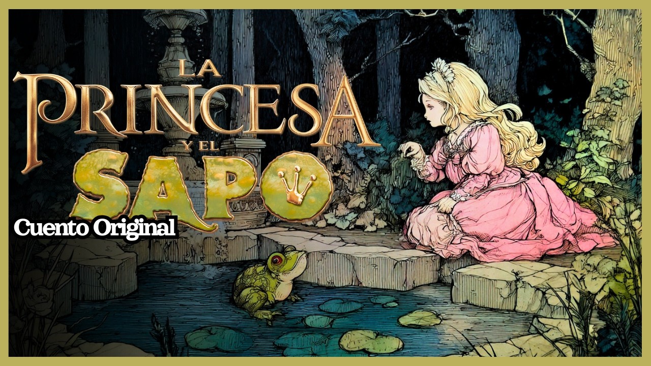 El Cuento ORIGINAL del REY RANA 🐸👑| de Los Hermanos GRIMM