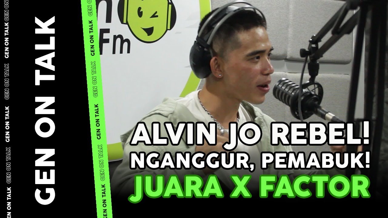Alvin Jo juara X FACTOR yang selalu grogi dan suka menyendiri | GENONTALK