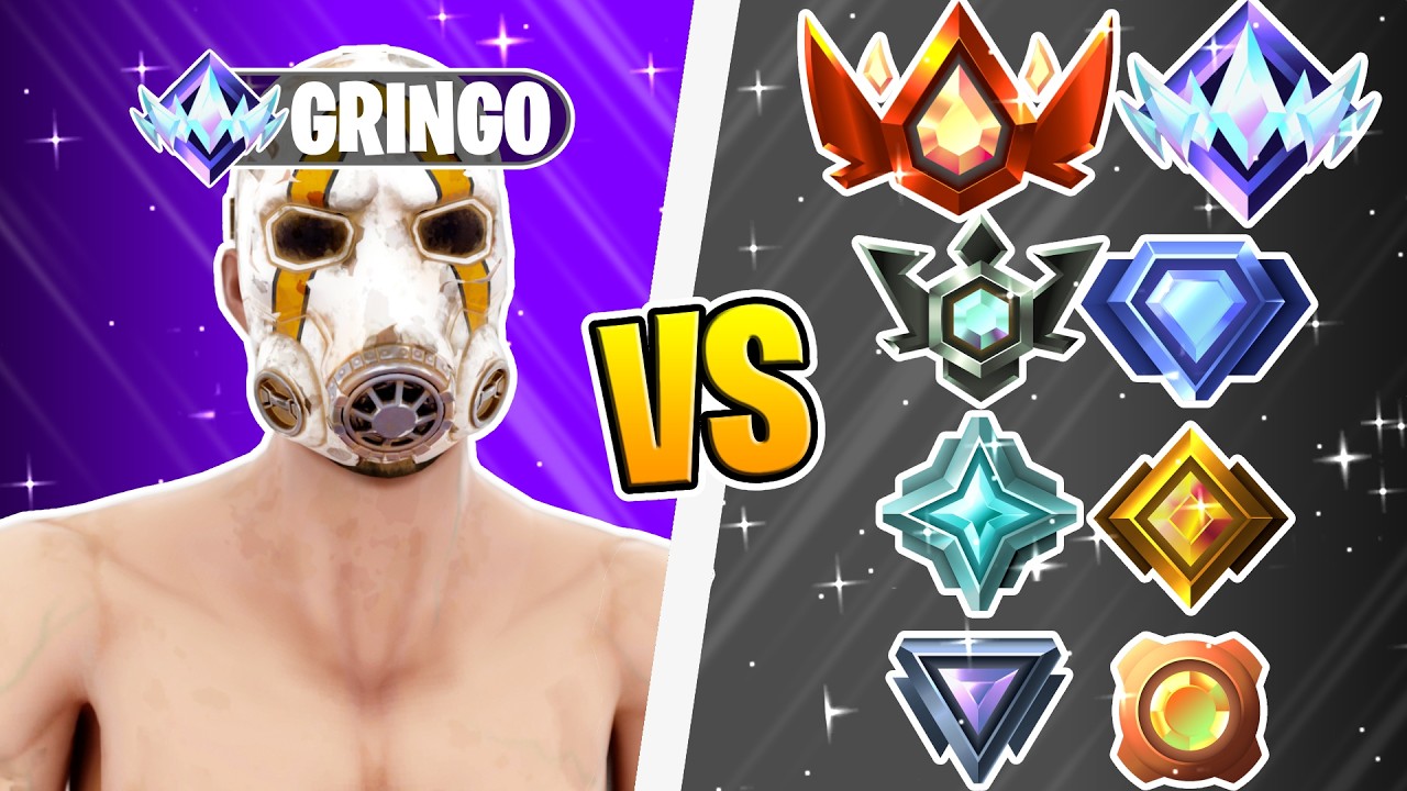 I 1v1d Every Rank in Fortnite!