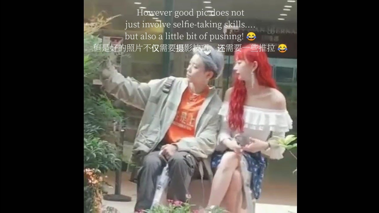 [snow kong×xin liu/刘雨昕×孔雪儿] Selfie behind-the-scene & umbrella ☔ incident 《My Secret | 我的秘密》