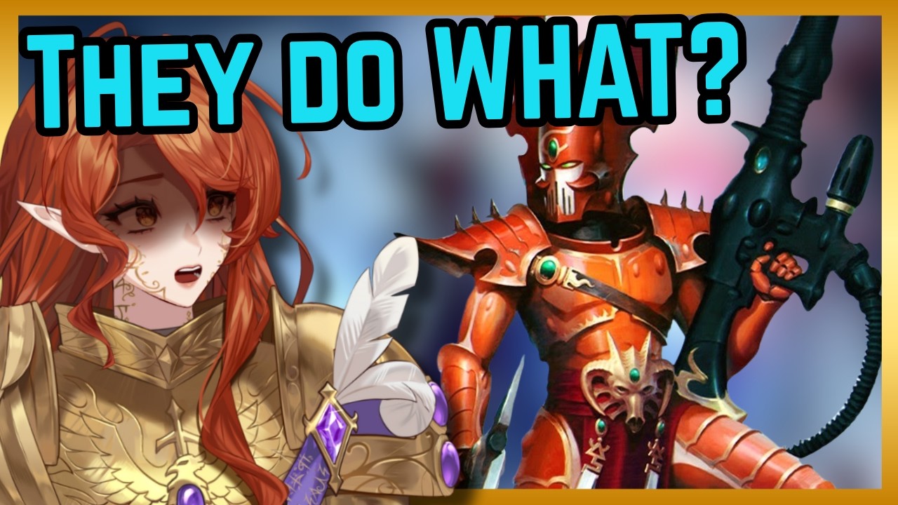 Pancreas Glazes the Eldar | WH40K Vtuber Reaction