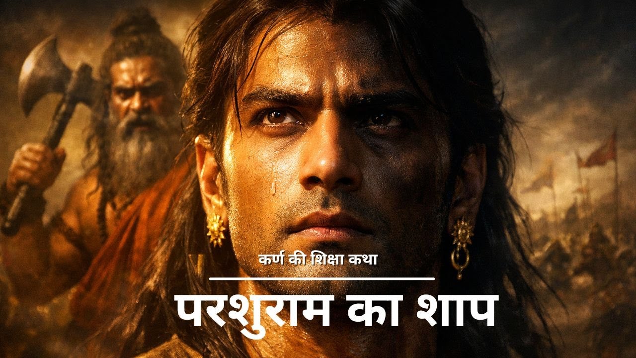 परशुराम का शाप: जब युद्ध में कर्ण सब भूल गया | Mahabharat Story in Hindi