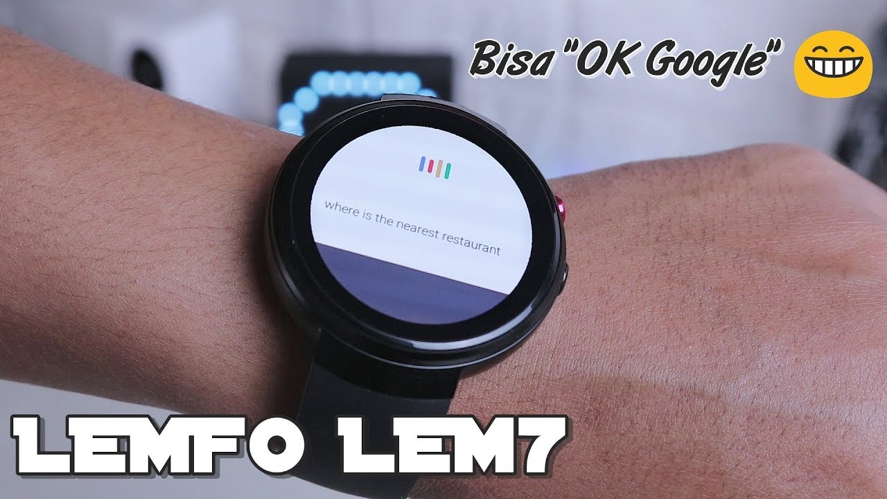 Smartwatch 4G yang FITURNYA BANYAK – LEMFO LEM7 Review Indonesia