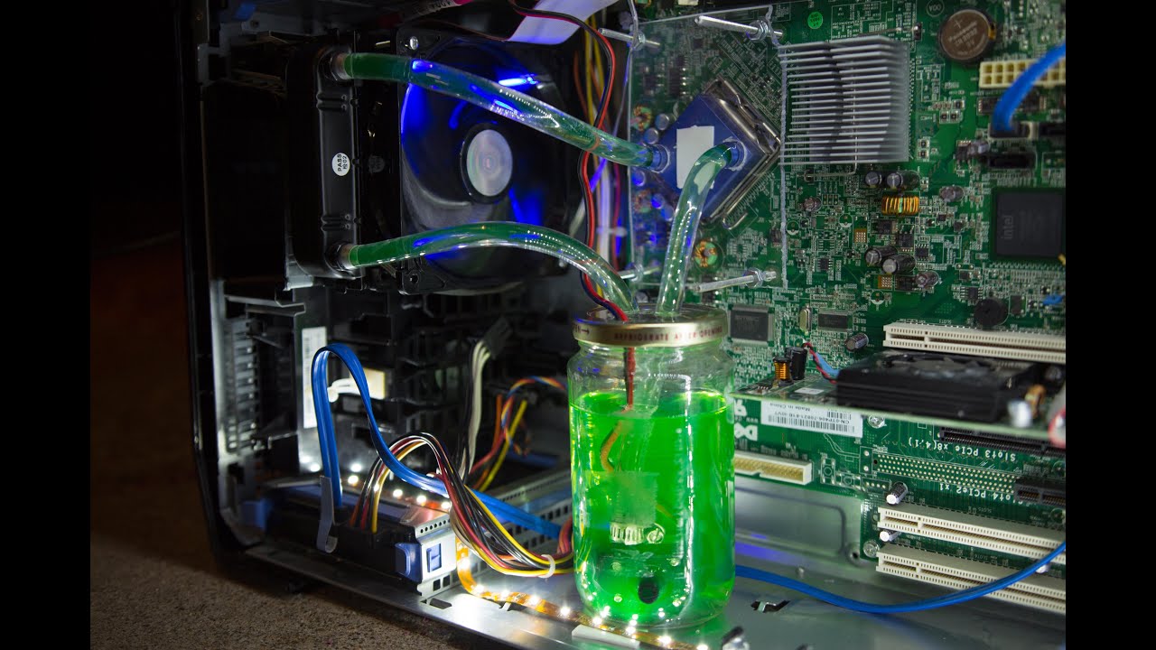 DIY Watercooling the Intel Core 2 Quad(Q6600)!