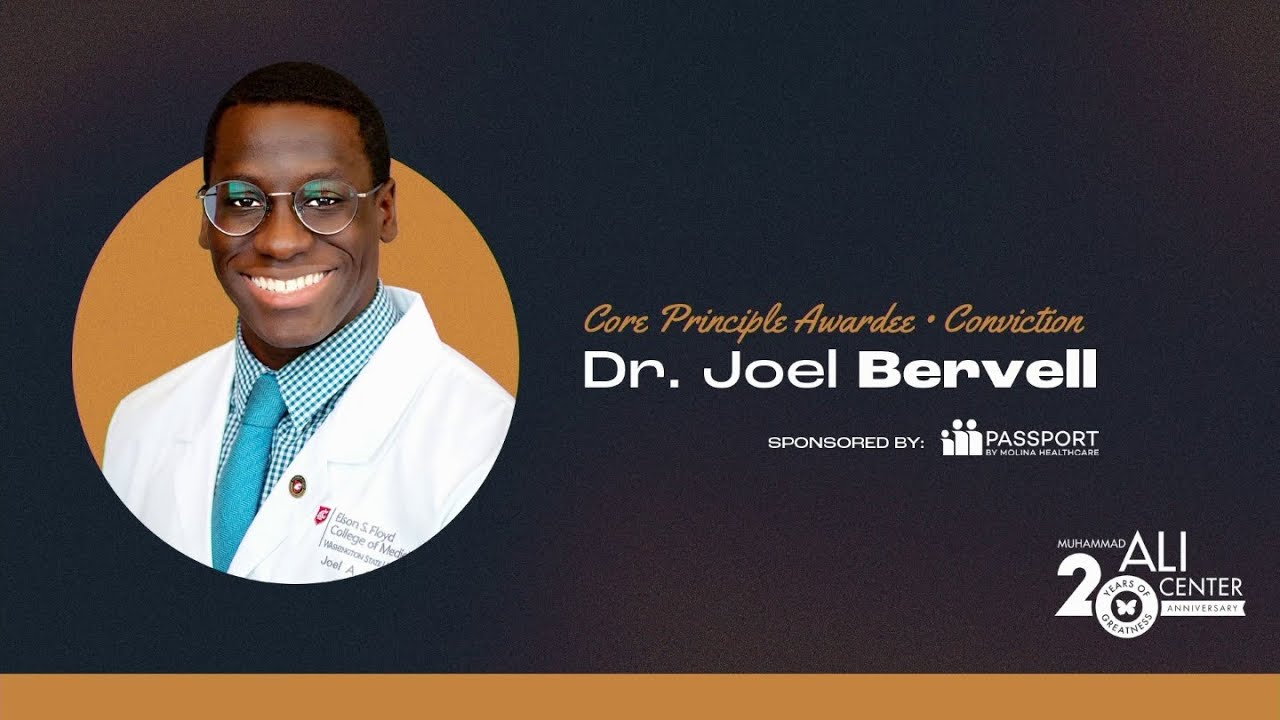 Muhammad Ali Humanitarian Awards 2025 - Conviction - Dr. Joel Bervell