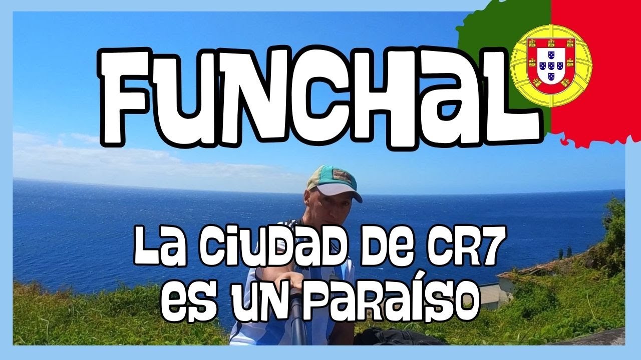 FUNCHAL 🇵🇹 Fui a conocer la CIUDAD de CRISTIANO RONALDO y encontré un PARAÍSO