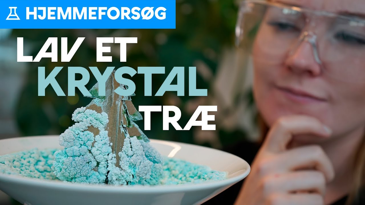 Lav et krystaltræ