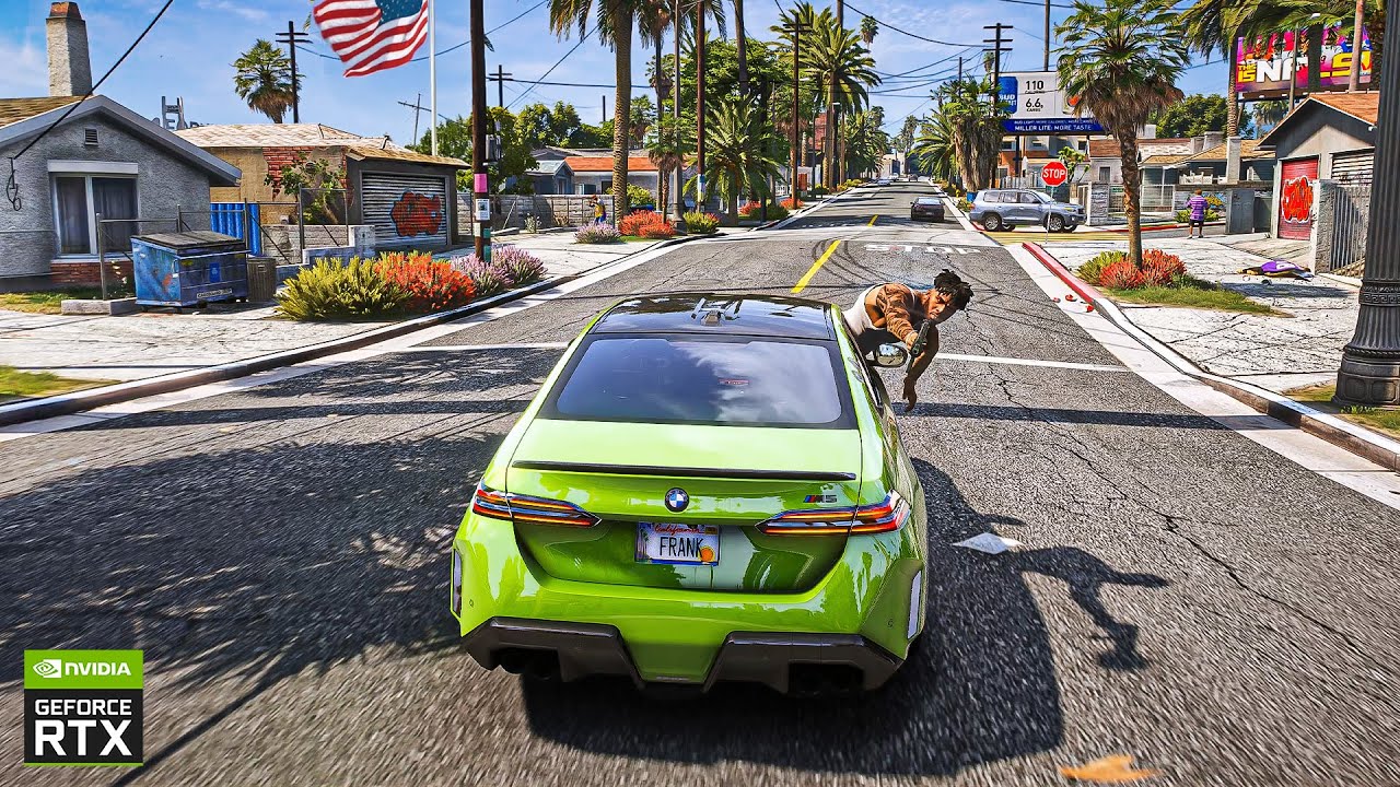 Pushing RTX 5090 to it's LIMITS with this Ultra Realistic GTA 5 Graphics MOD [8K60FPS]