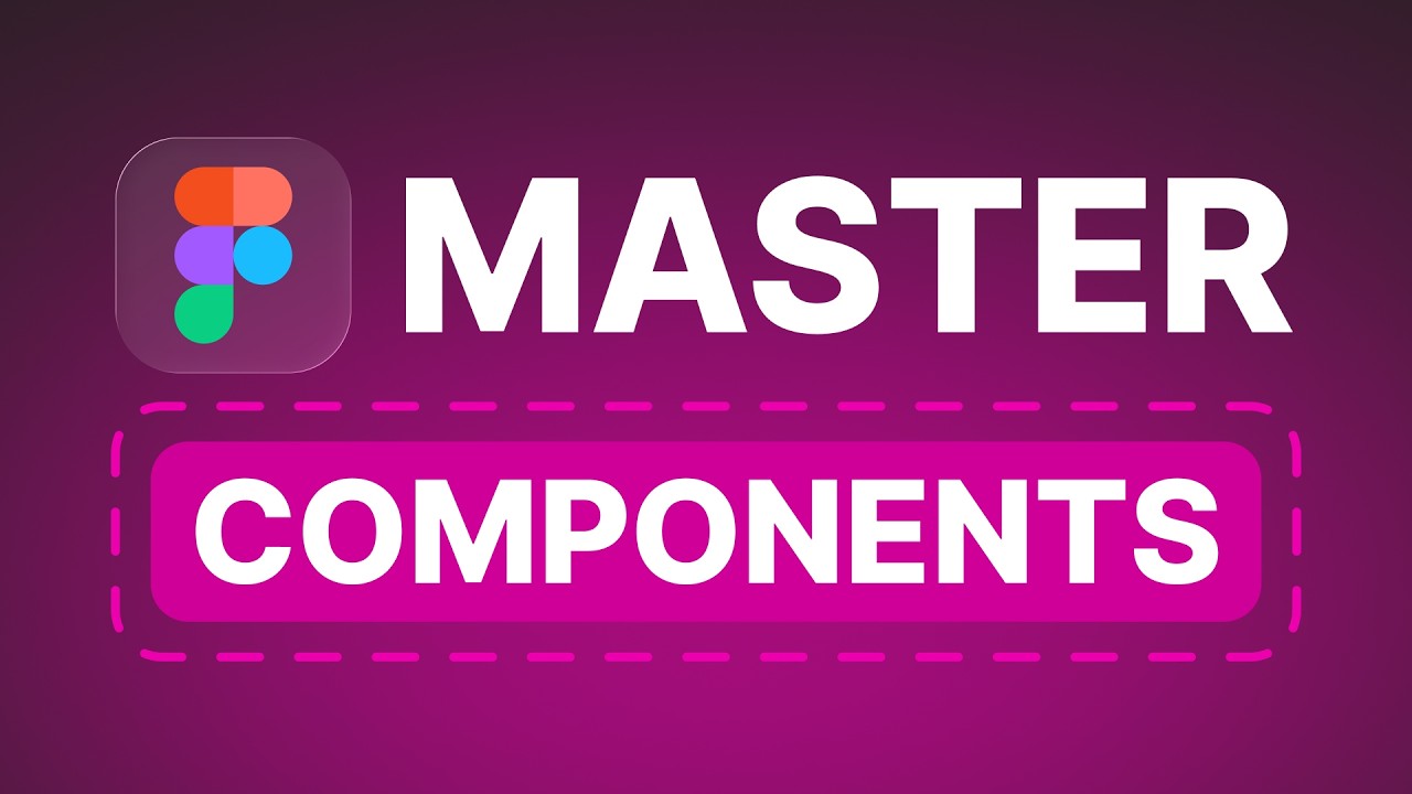 Figma Components for Beginners | Master UI in 4 Mins