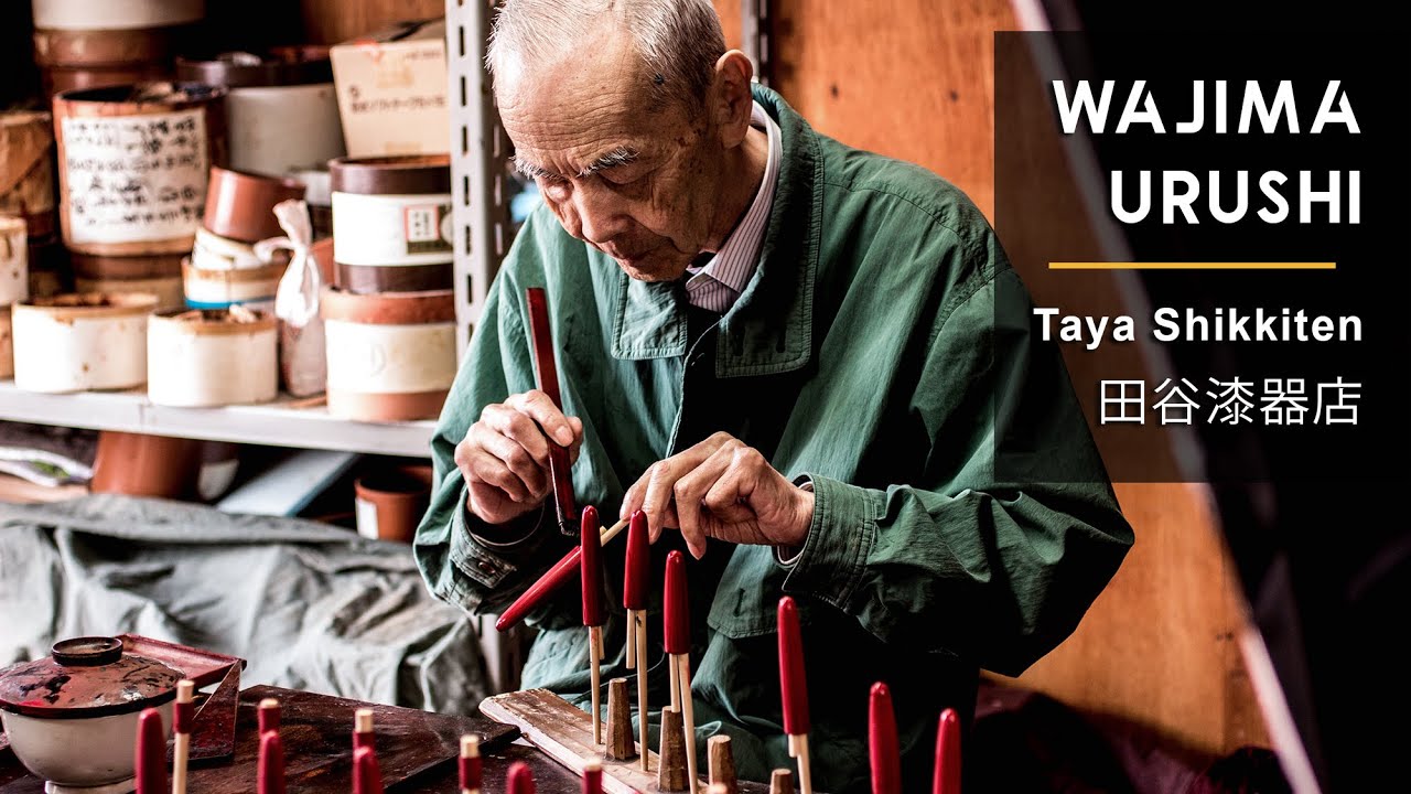 Wajima Urushi 輪島漆 - Japanese Lacquer story with Taya Shikkiten (田谷漆器店)