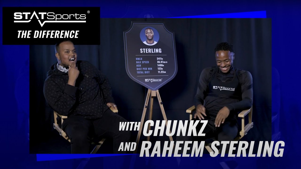 STATSports Apex Athlete Series - The Difference With Chunkz & Raheem Sterling