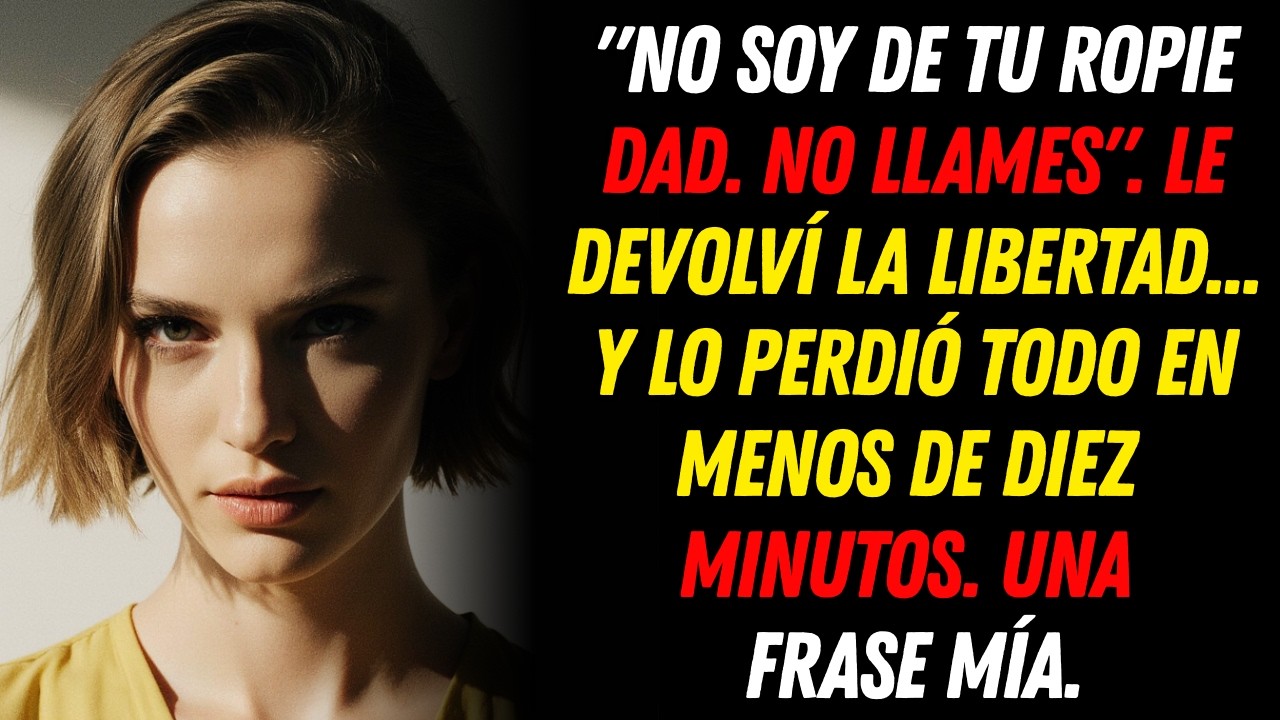 ELLA ME PIDIÓ QUE NO LLAMARA. LE PEDÍ QUE NO VINIERA. CINCO MINUTOS DESPUÉS, 50 LLAMADAS