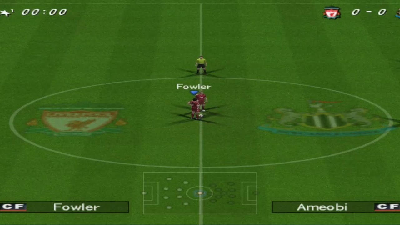 Pro Evolution Soccer 6 PS2 Liverpool vs Newcastle 