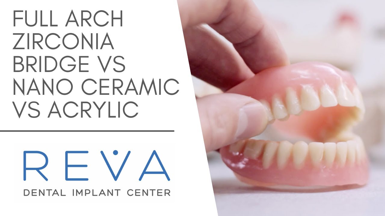 Full Arch Zirconia Bridge vs Nano Ceramic vs Acrylic