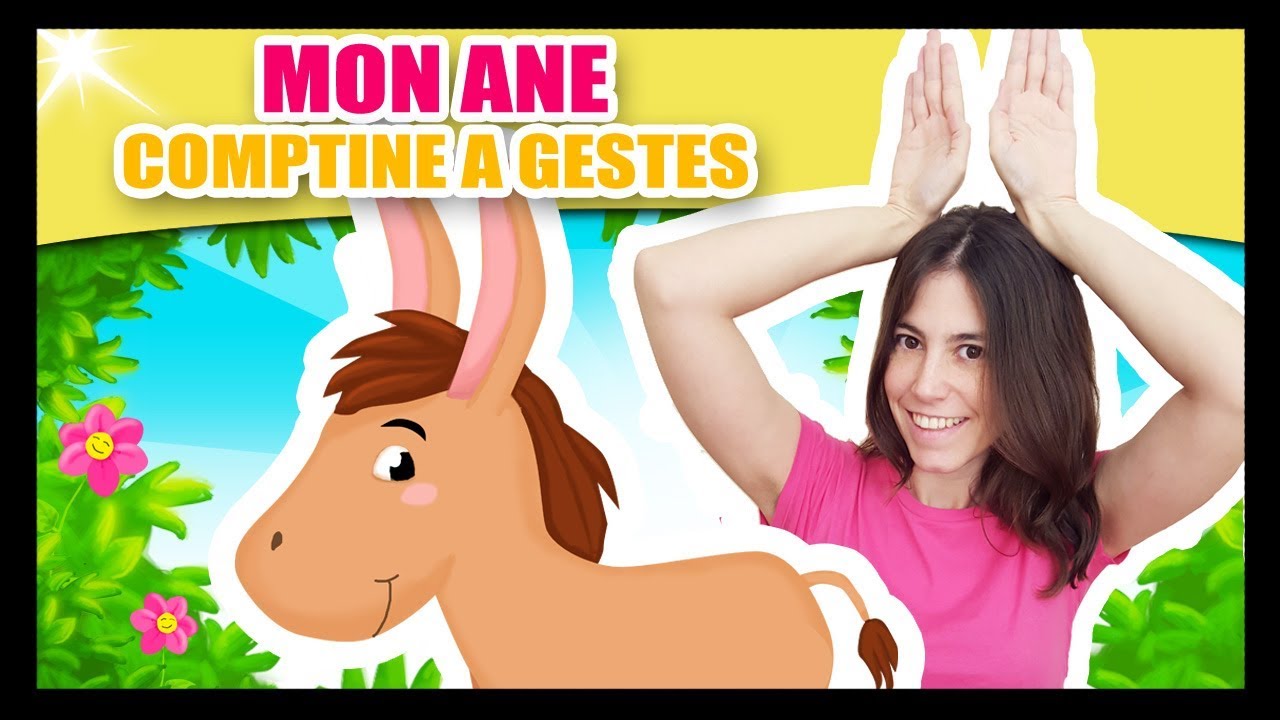 Mon âne - Comptines à gestes pour bébé - Titounis