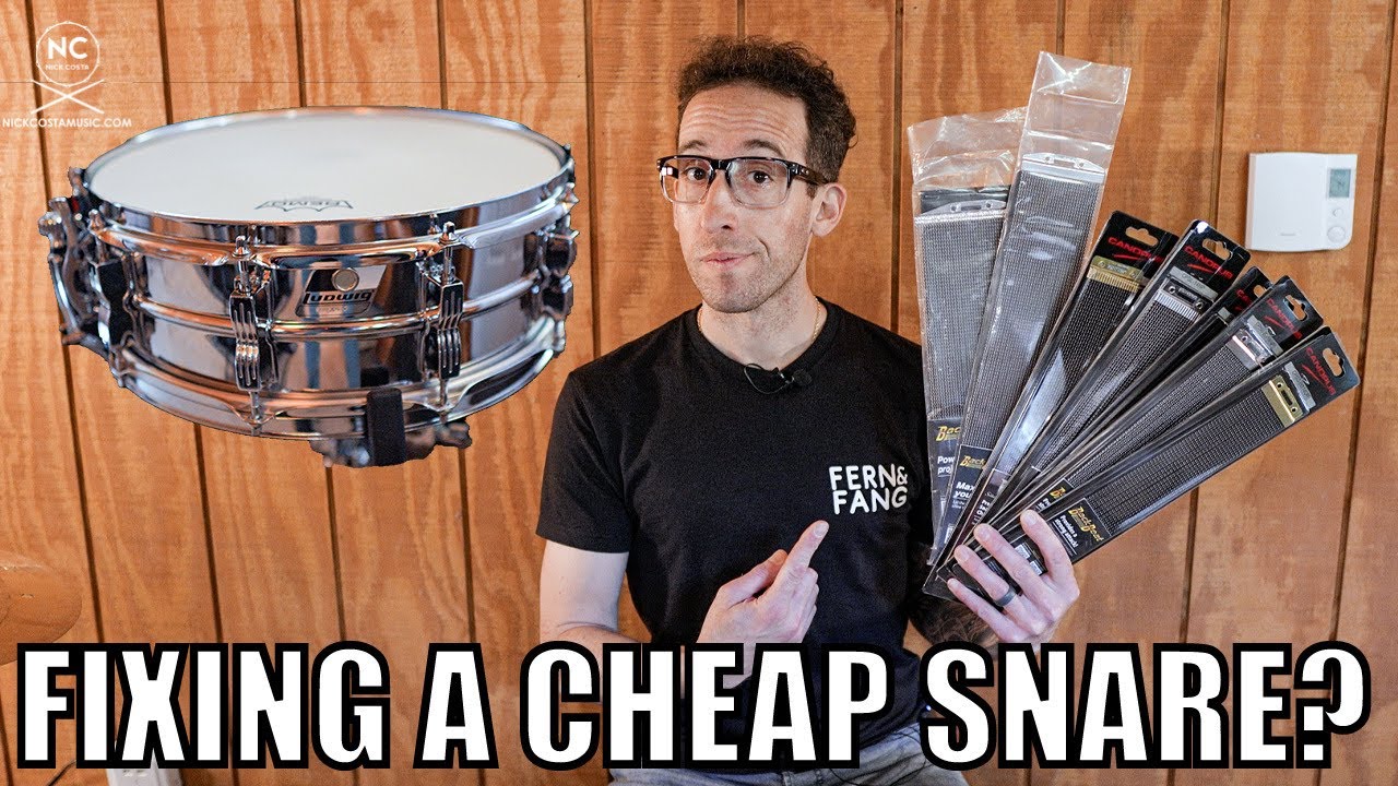 Can Better Snare Wires Fix a Cheap Snare Drum?