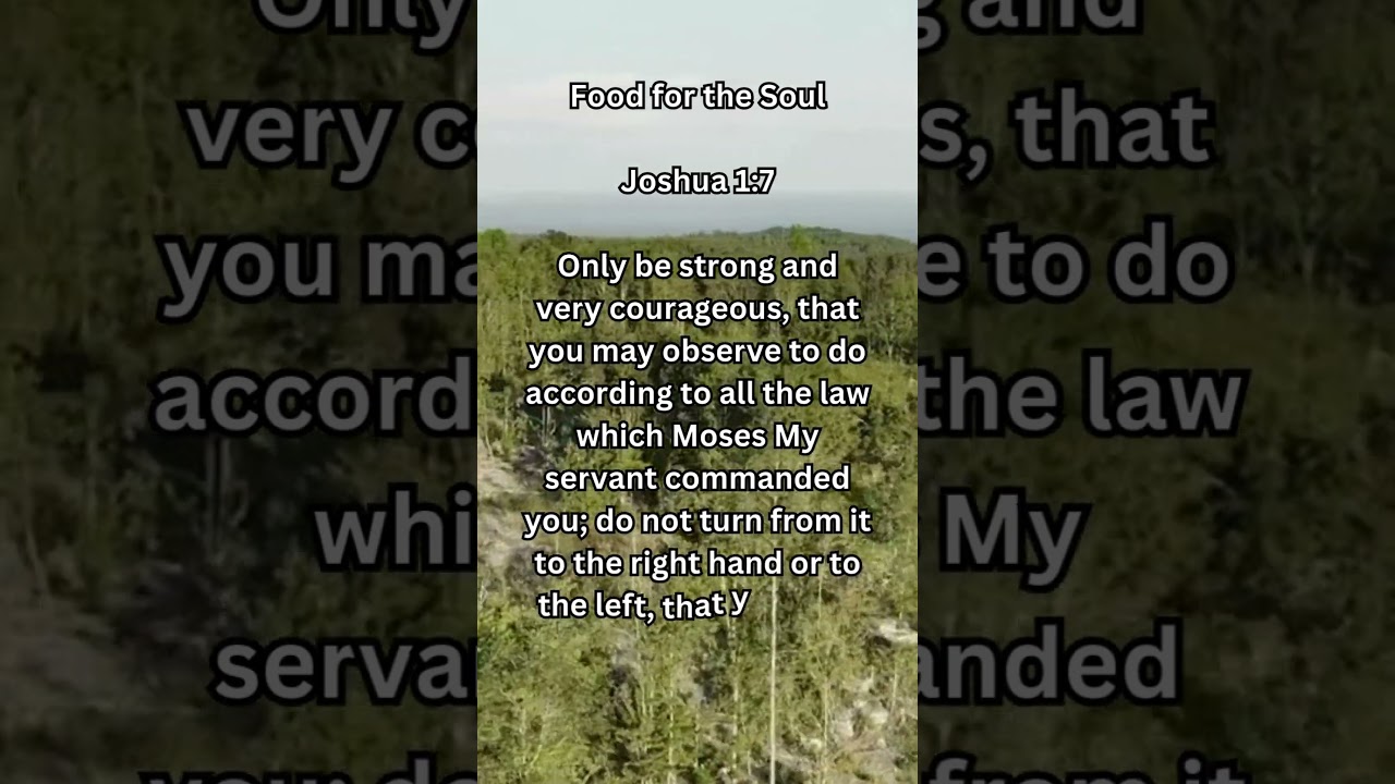 Prosperous Path: Joshua 1:7 Highlights the Link Between Courage and Obedience! 🏹🛤️