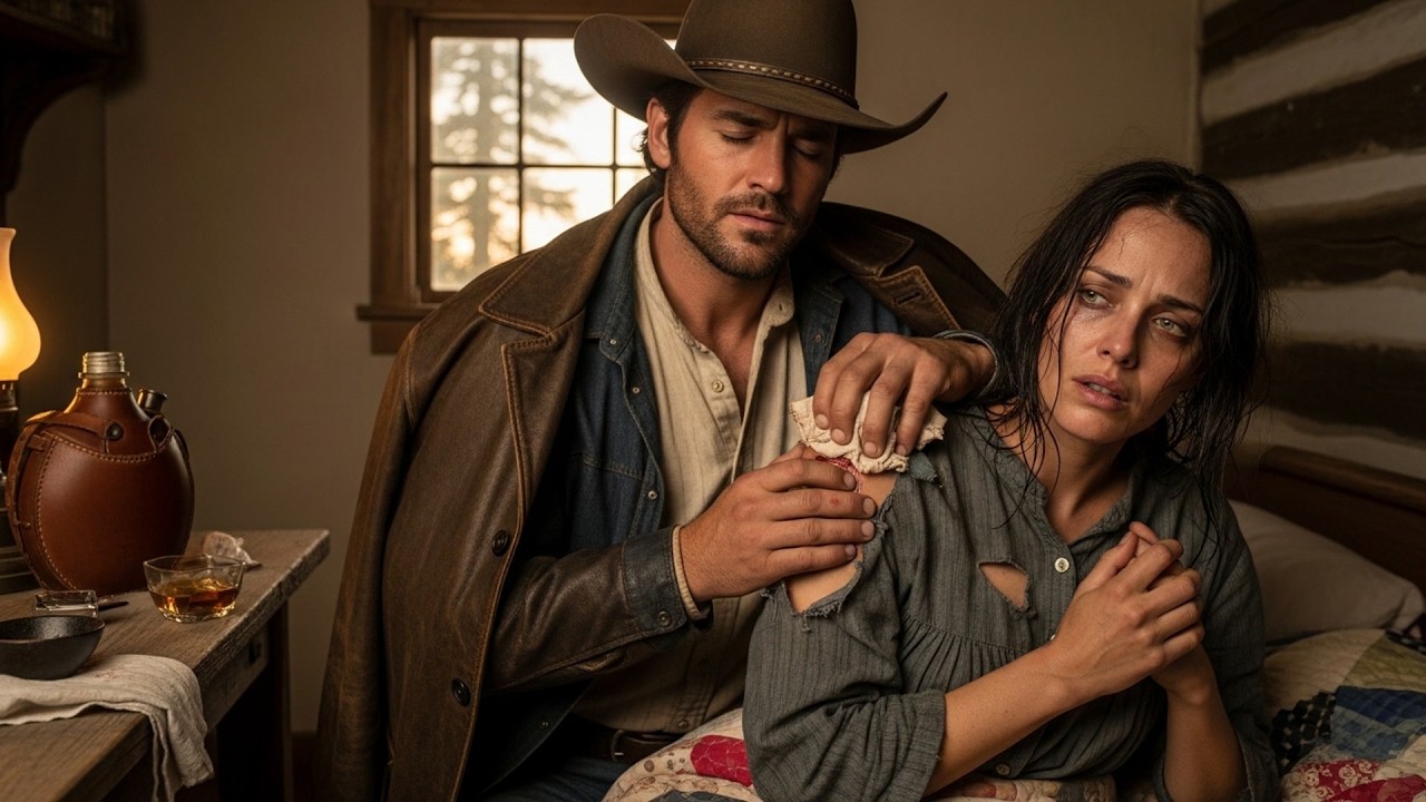 She Was Burning With Fever From Infected Wounds, The Cowboy Bathed Them In Whiskey And Prayed