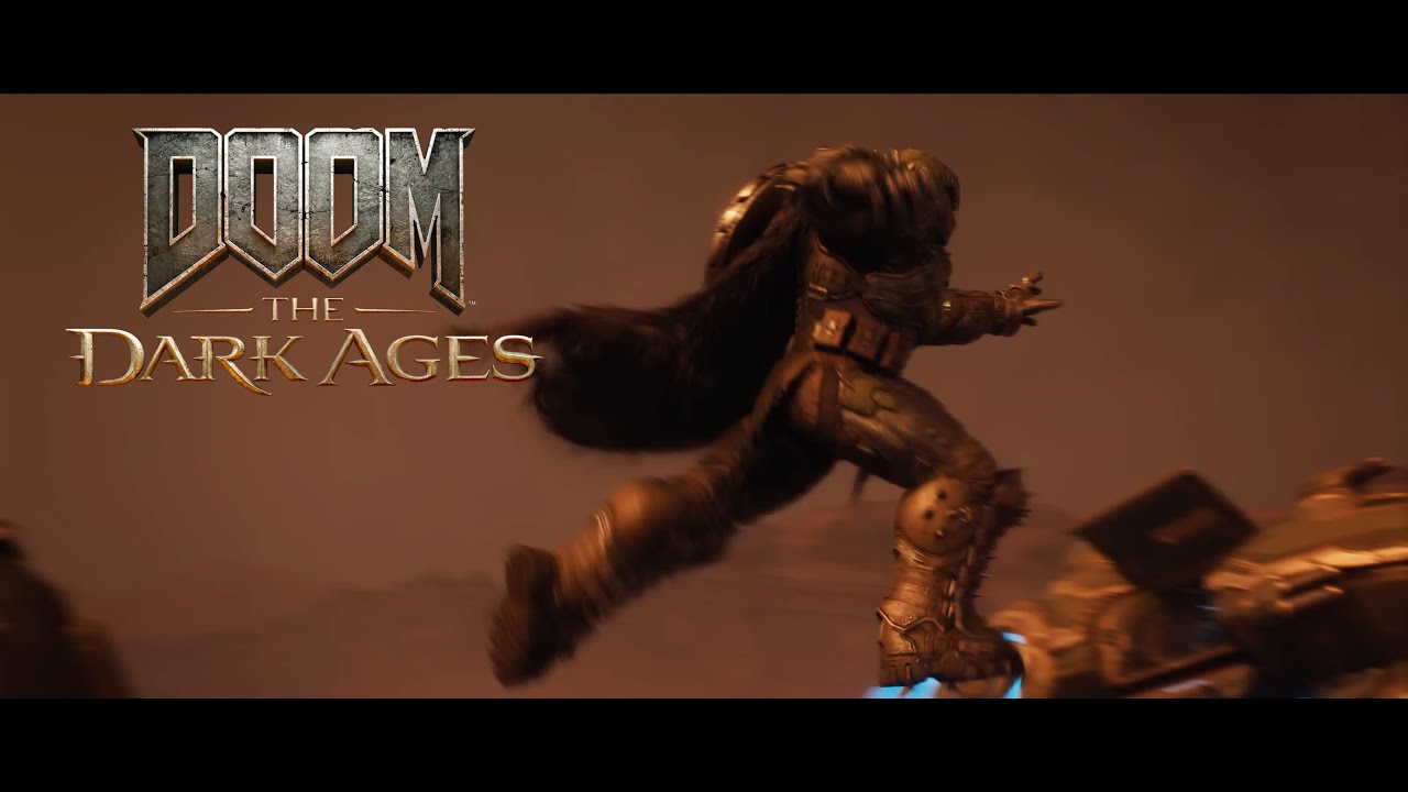 Doom Slayer Jumps from the Mech Atlan | DOOM: The Dark Ages Cinematic