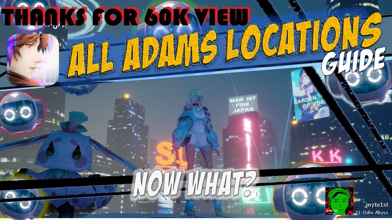 Dragon Raja Guide  All of 32 Adams Locations in Tokyo