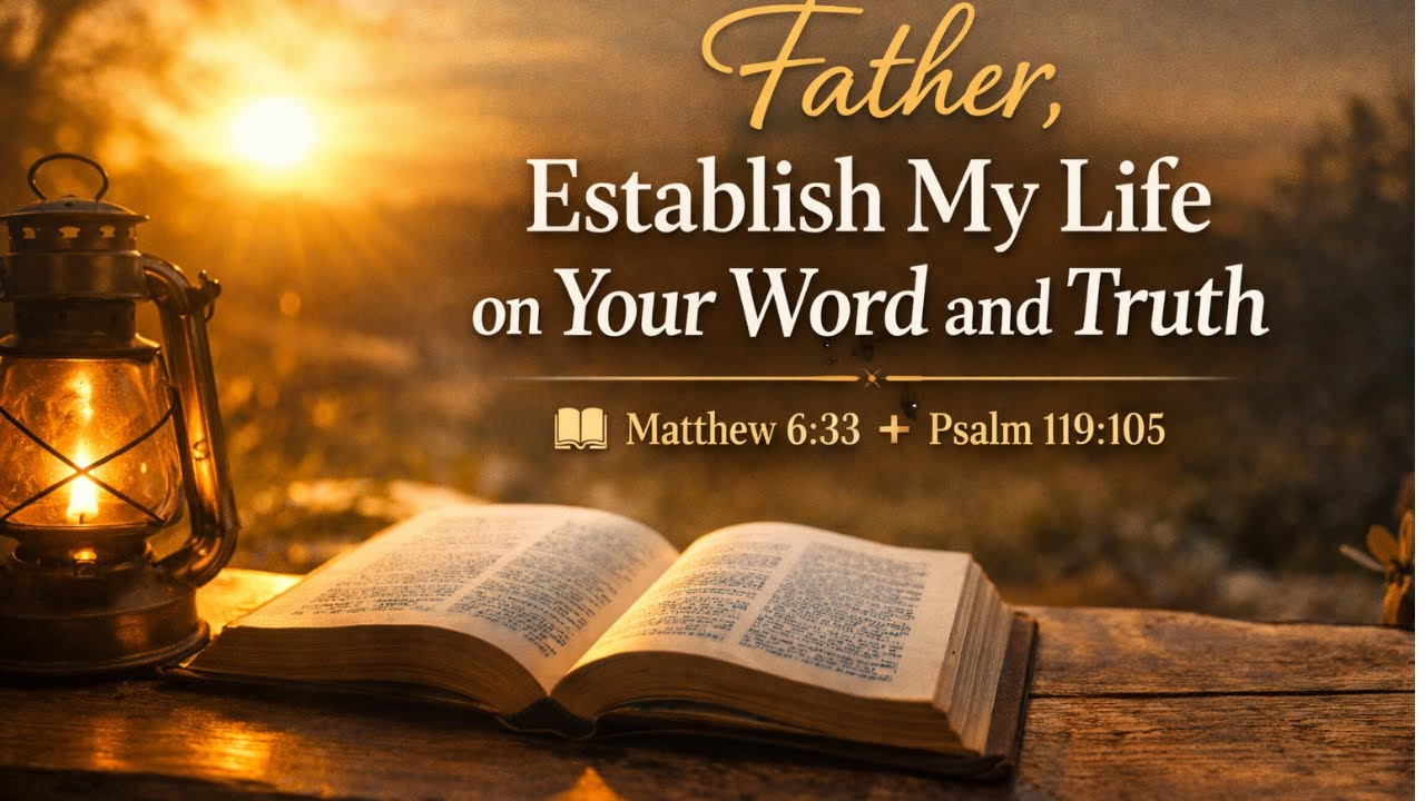 Father, Establish My Life on Your Word and Truth