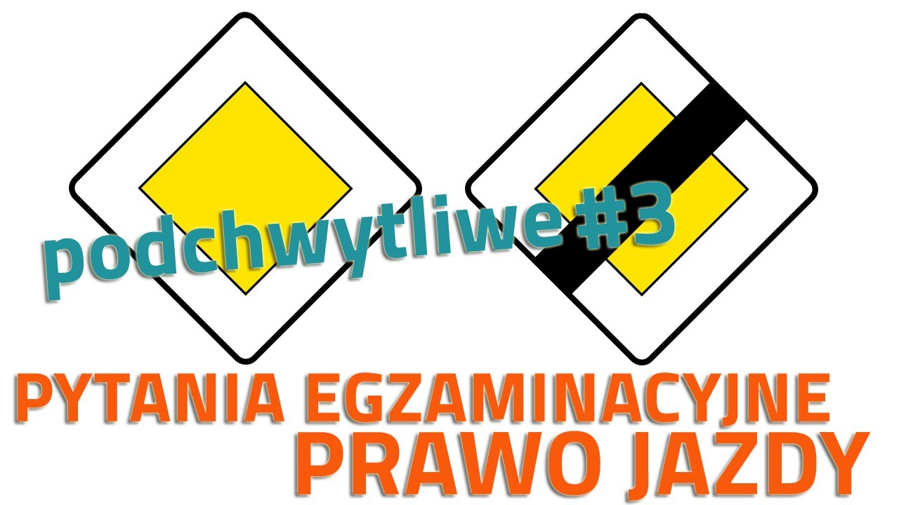 📣Na te pytania też zwróćcie uwagę. Podobne, podchwytliwe #3 pytania egzaminacyjne na prawo jazdy '22