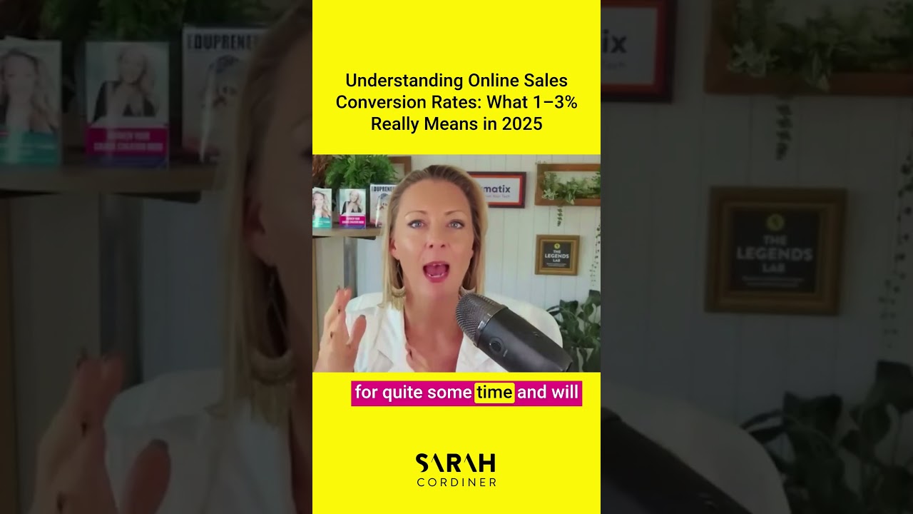 Understanding Online Sales Conversion Rates: What 1&ndash;3% Really Means in 2025