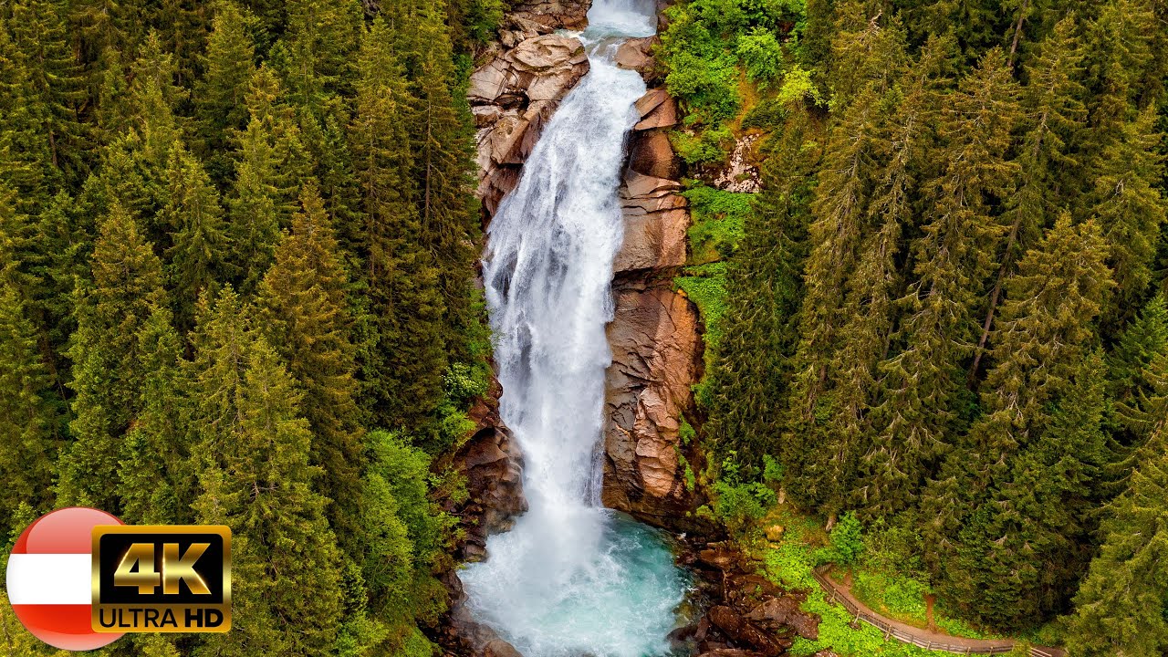 Krimmler Wasserfälle / waterfall Austria 🇦🇹 4k UHD 2020 „drone shots“