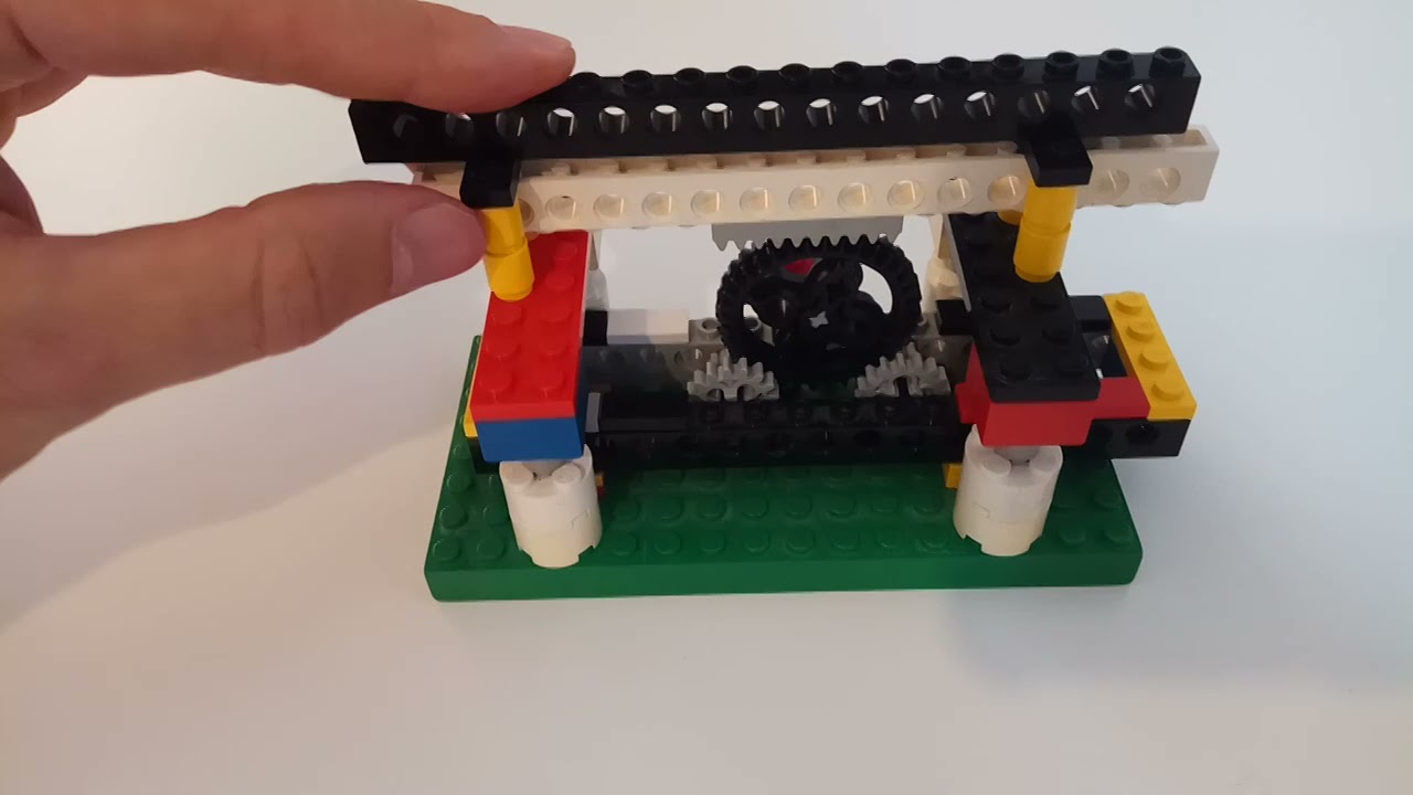 replication of Veritasium's trolley faster than push with LEGO