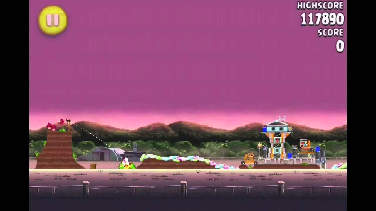 Angry Birds Rio All 15 Hidden Golden Apples