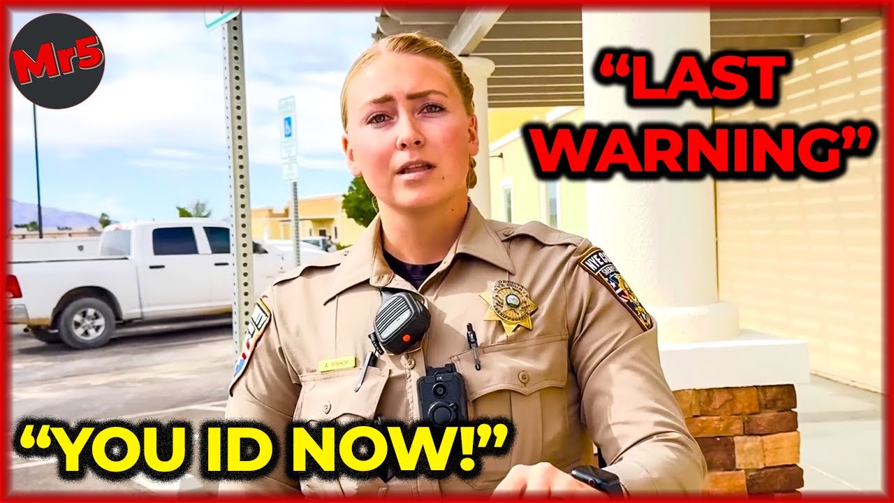 Female Cop SNAPS After Citizen Refuses to Show ID