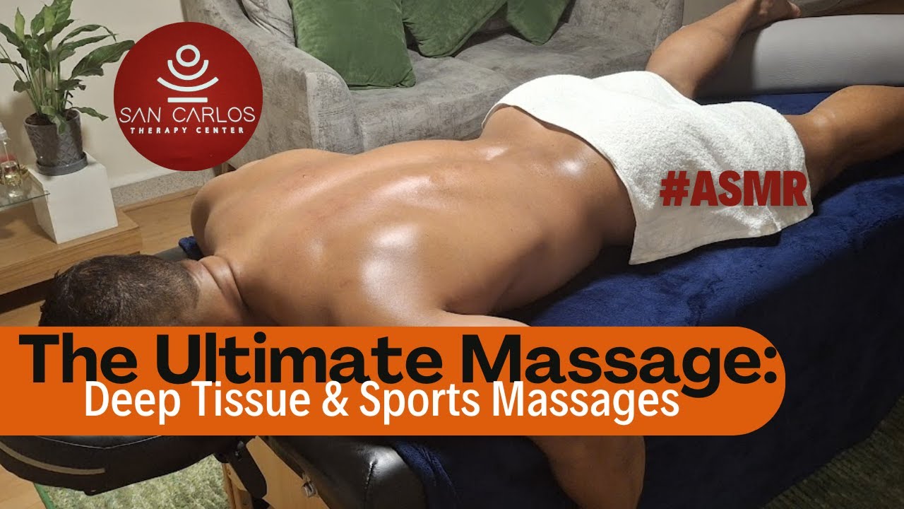 El masaje de tejido profundo & deportivo que todo fisicoculturista desea #massage #asmr