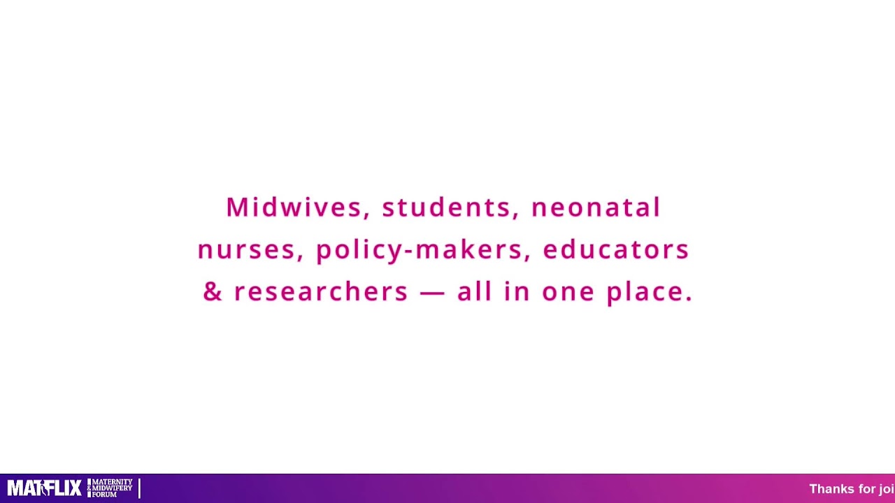The Maternity & Midwifery Hour