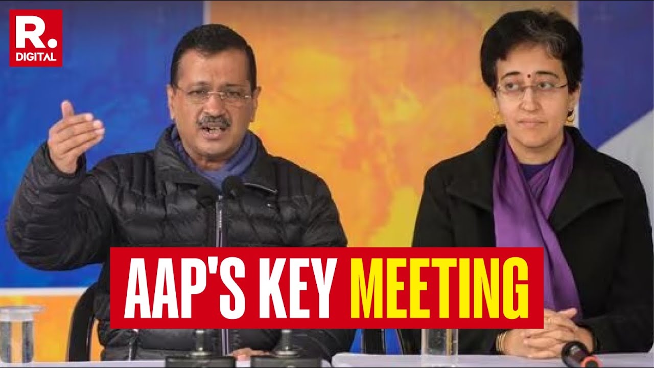 After Huge Loss In Delhi Election, AAP Holds Key Meeting At Kejriwal's Residence
