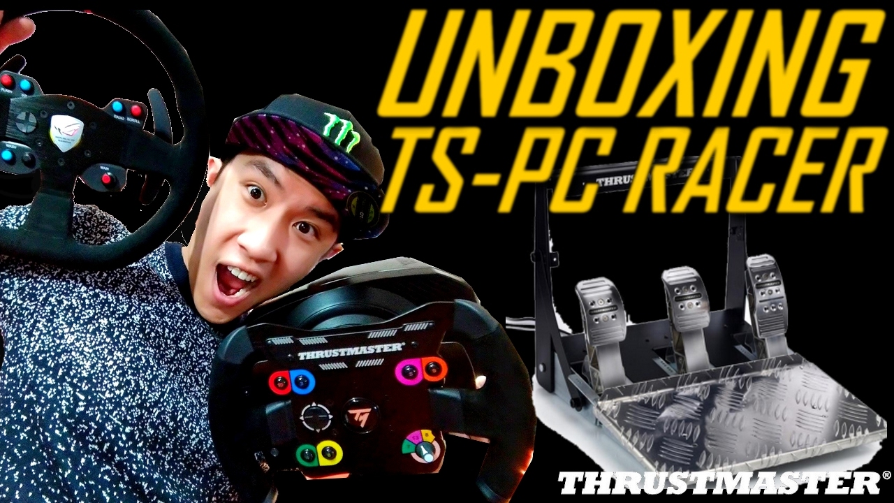 UNBOXING MON NOUVEAU VOLANT TS-PC RACER