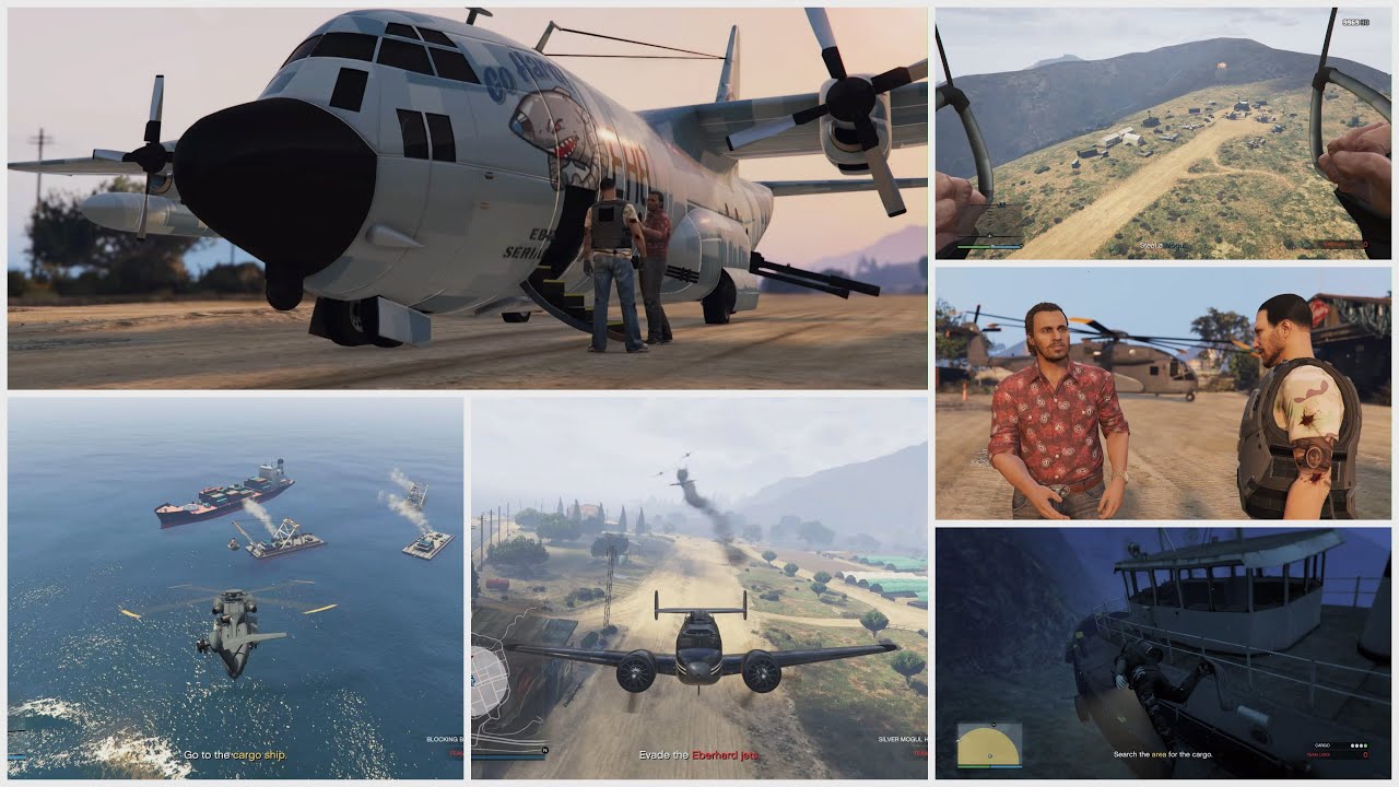 Oscar Guzman Flies Again All Missions | GTA Online