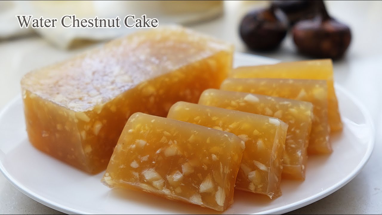 馬蹄糕 | Water Chestnut Cake Easy Recipe | 賀年食品  | 尾梨糕 马蹄糕 | Ma Tai Gou
