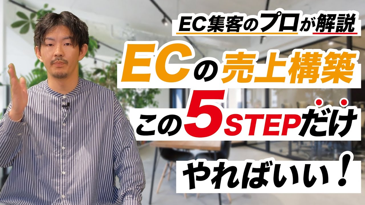 【自社ブランド】ECサイトを立ち上げてから売上を作るための5ステップ‼︎